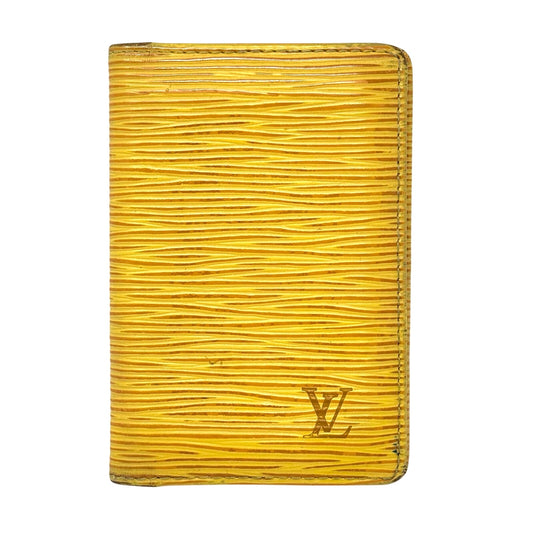 Louis Vuitton Yellow Pocket Organizer