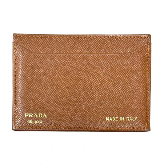 Prada Brown Cardholder Wallet