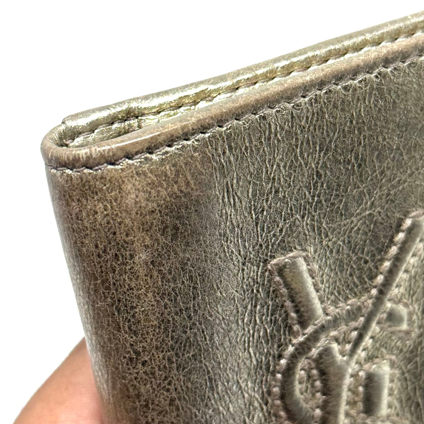 YSL All Black Cardholder Wallet