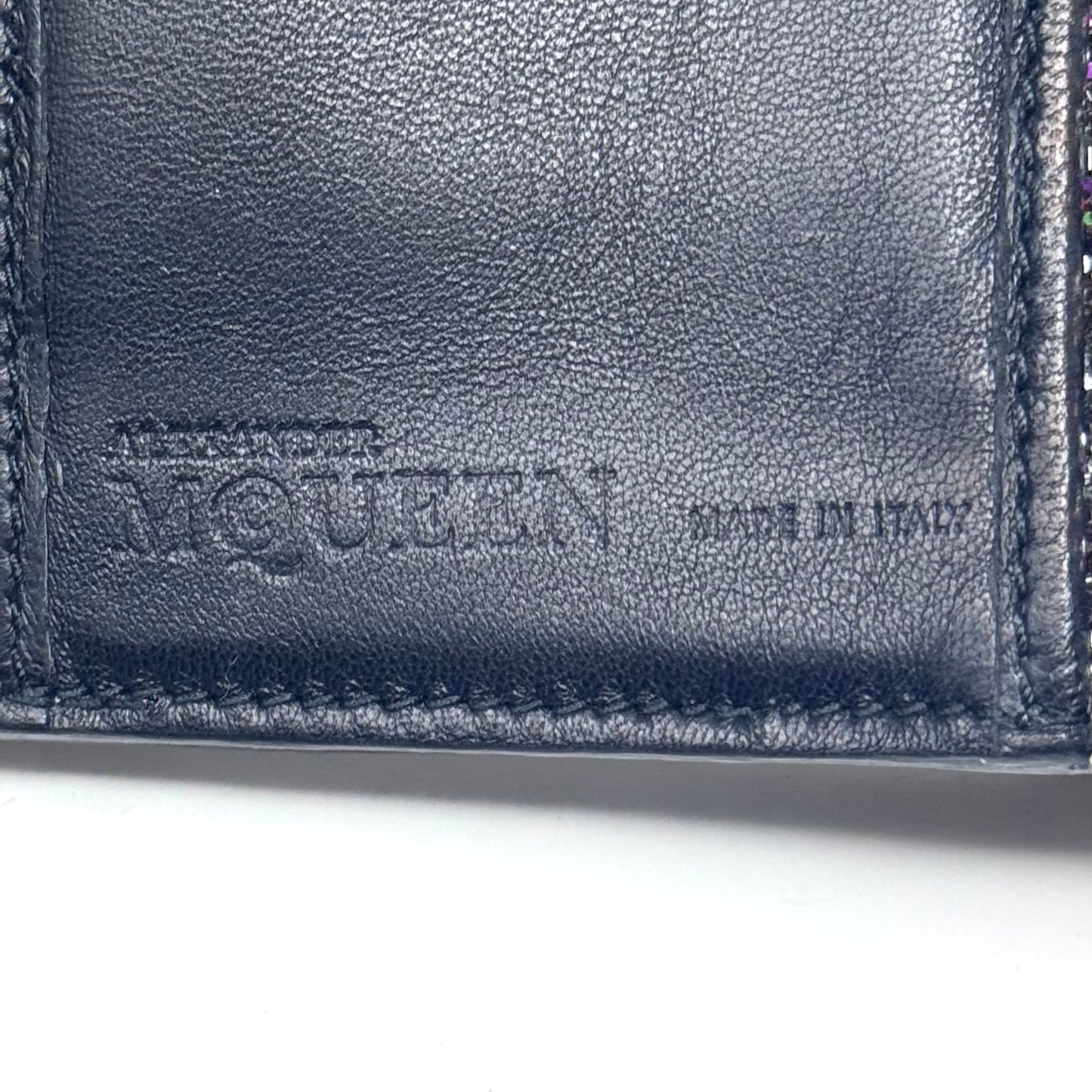 Alexander McQueen Glitter Wallet