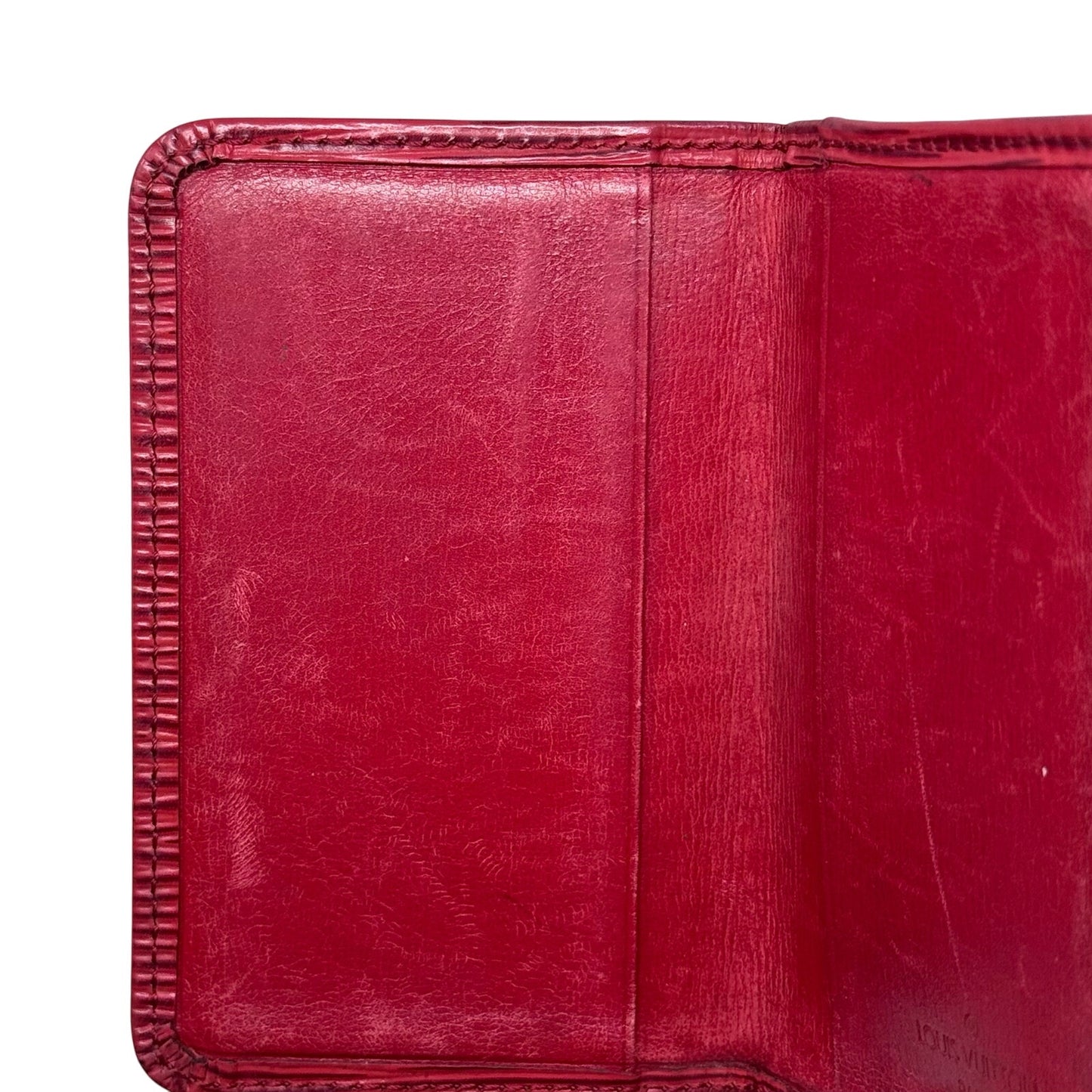 Louis Vuitton Red Bifold Wallet