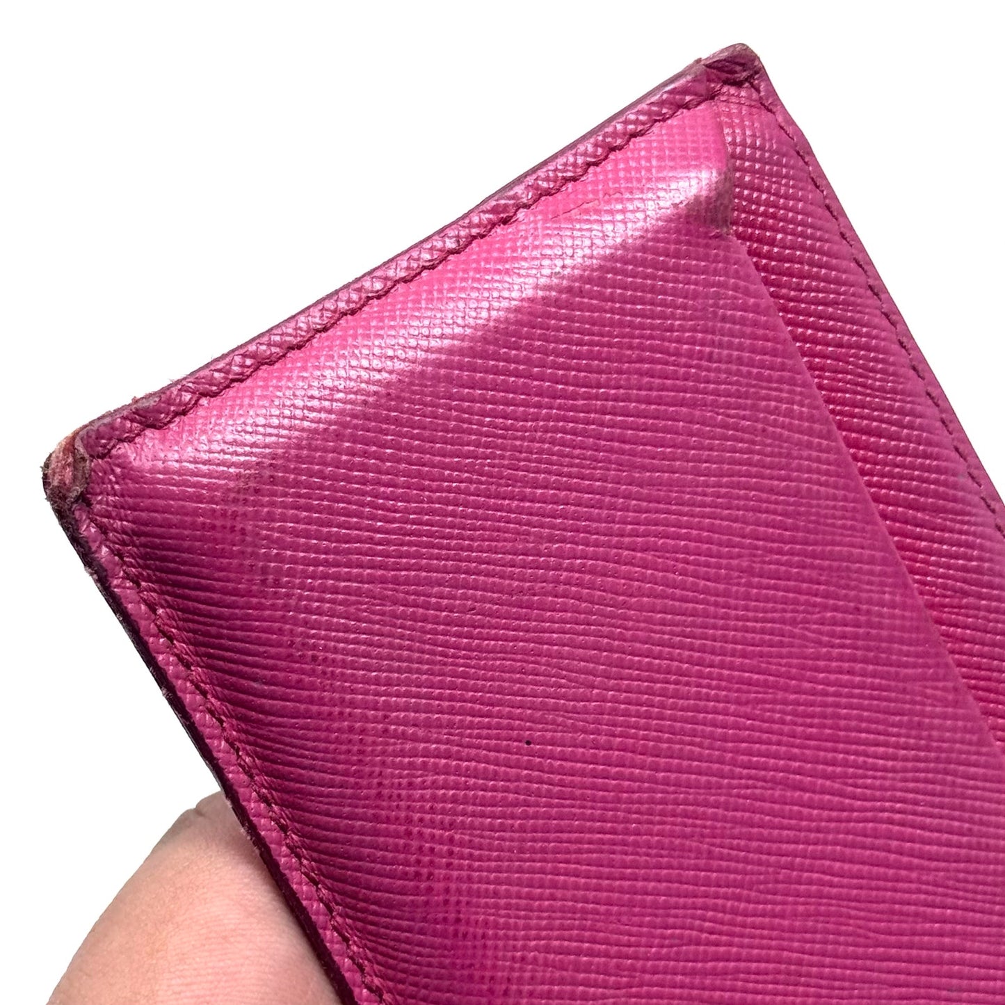Prada Pink Cardholder Wallet