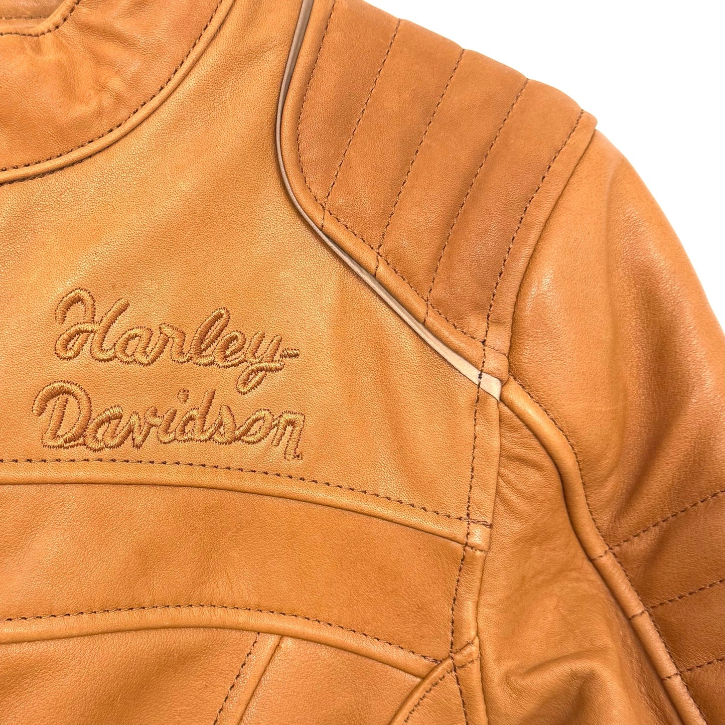 Harley-Davidson Women's Pursuit Triple Vent Leather Jacket -  97025-23VW