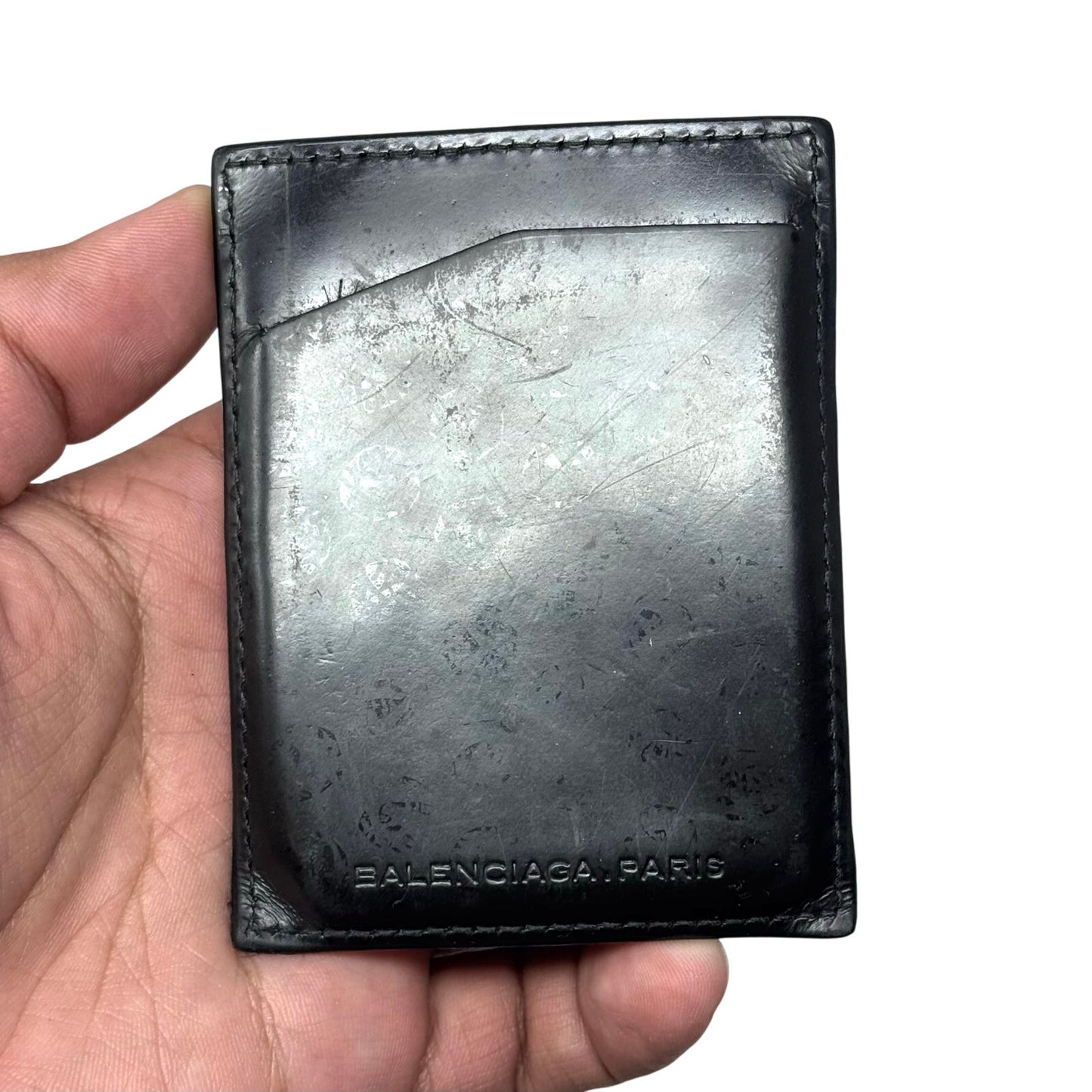 Balenciaga Studded Cardholder Wallet