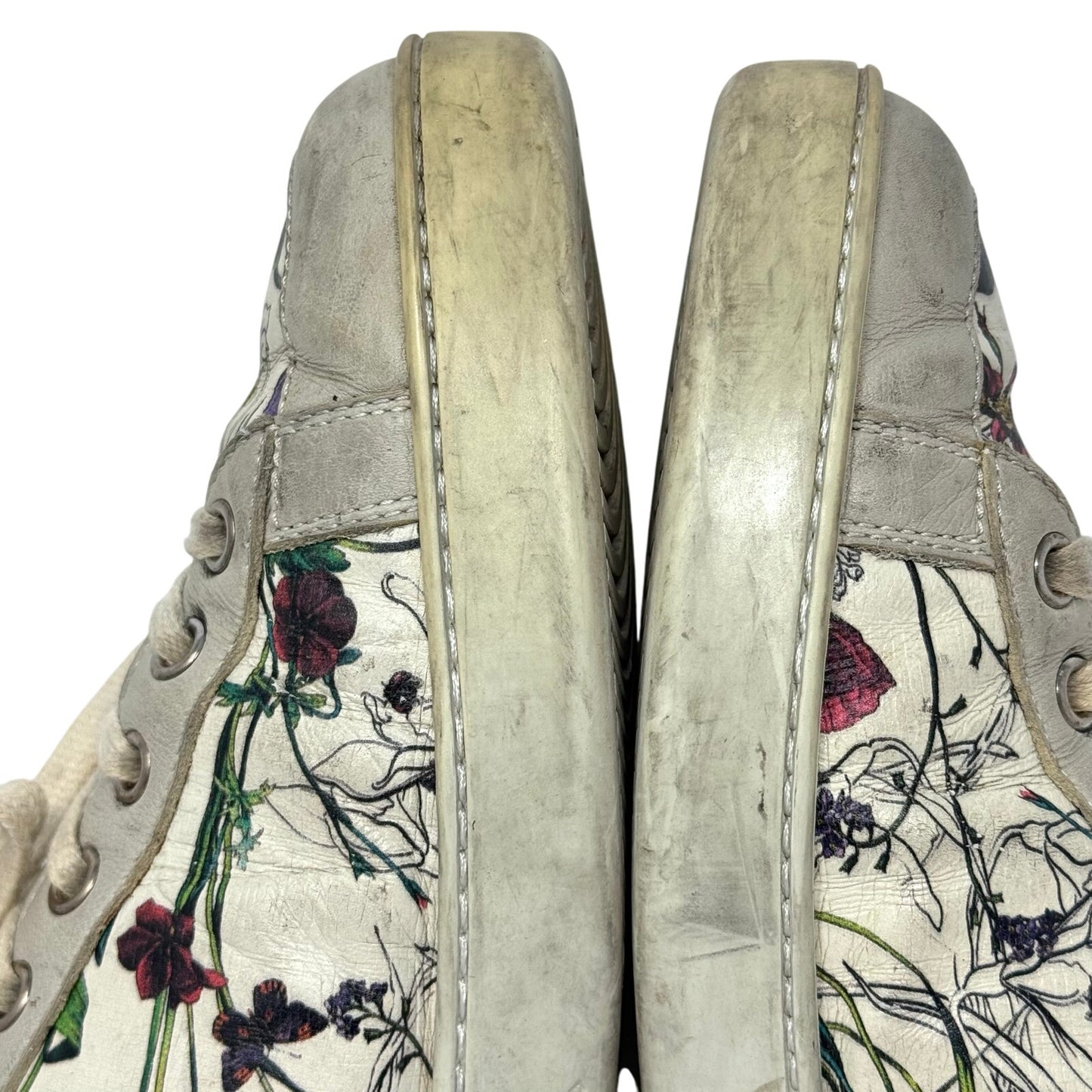 Gucci Flora Print Sneakers