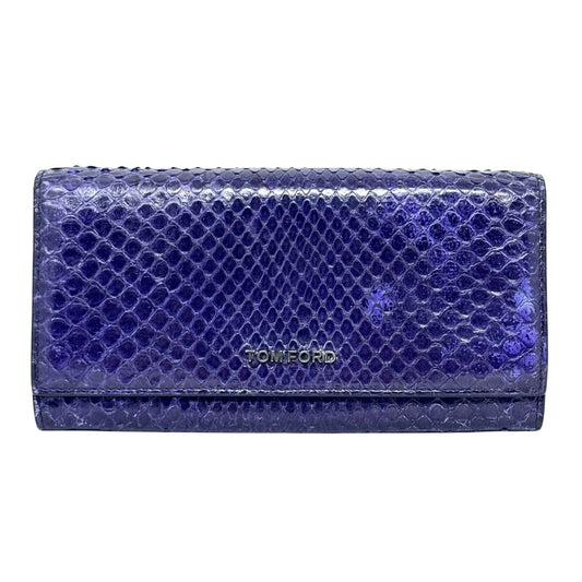 Tom Ford Purple Python Wallet