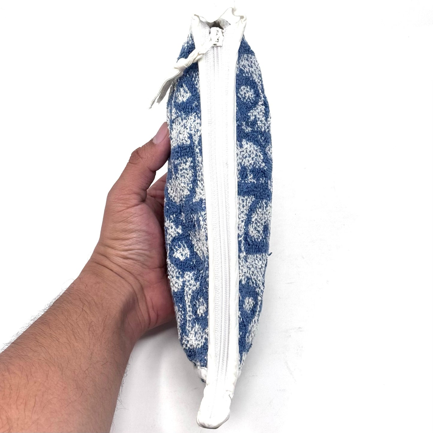 Dior Oblique ‘2’ Terry Cloth Pouch