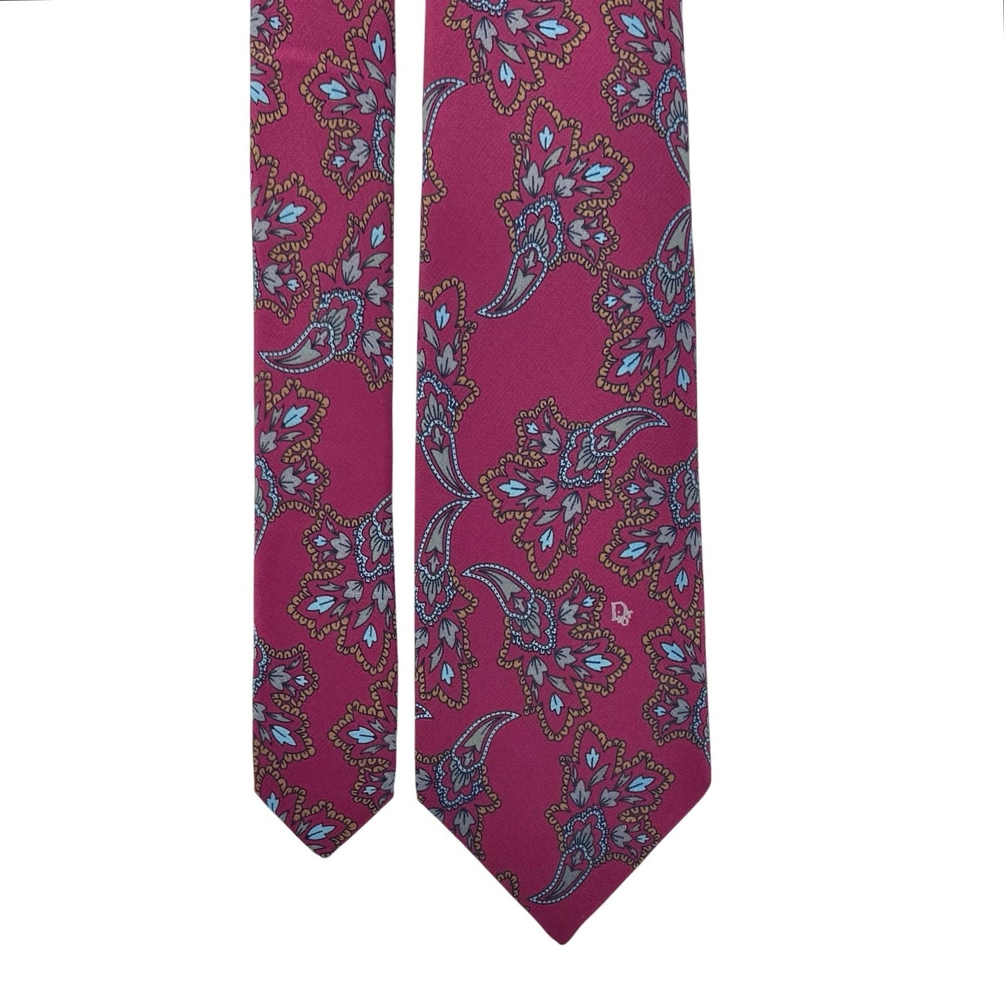 Christian Dior Abstract Pattern Tie