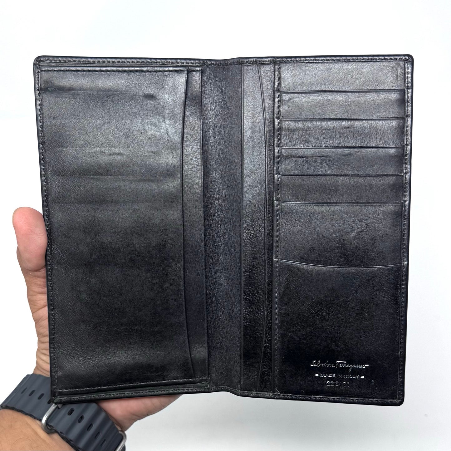 Salvatore Ferragamo Long Wallet / Passport Case