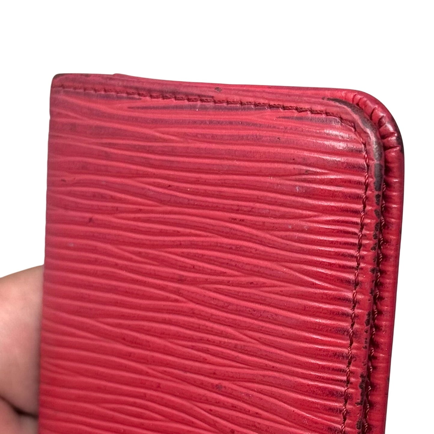 Louis Vuitton Red Bifold Wallet