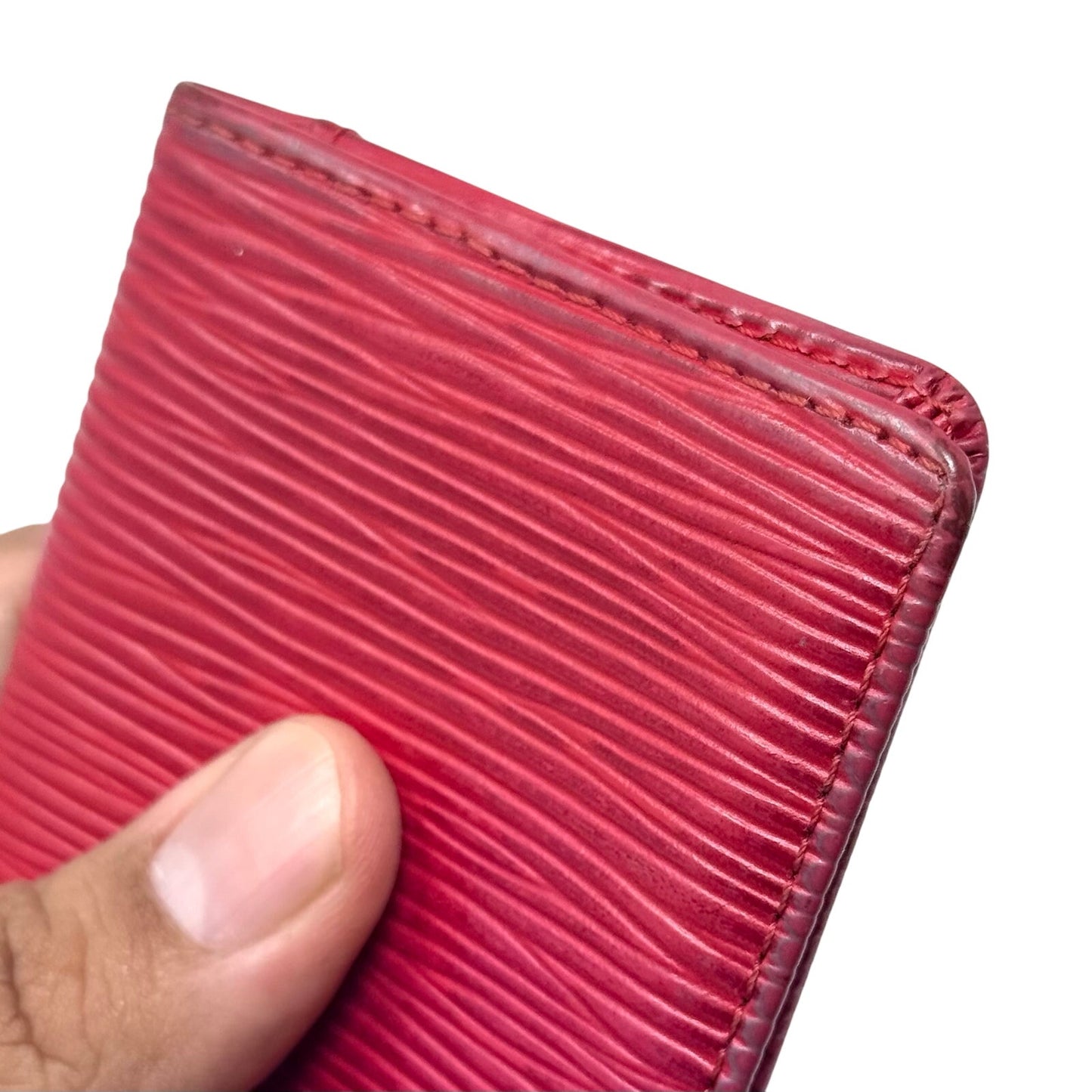 Louis Vuitton Red Bifold Wallet