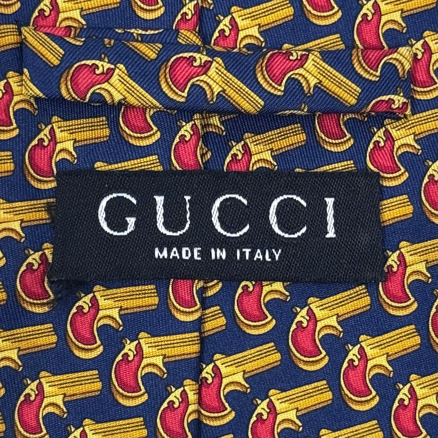 Gucci Vintage ‘Pistol’ Tie