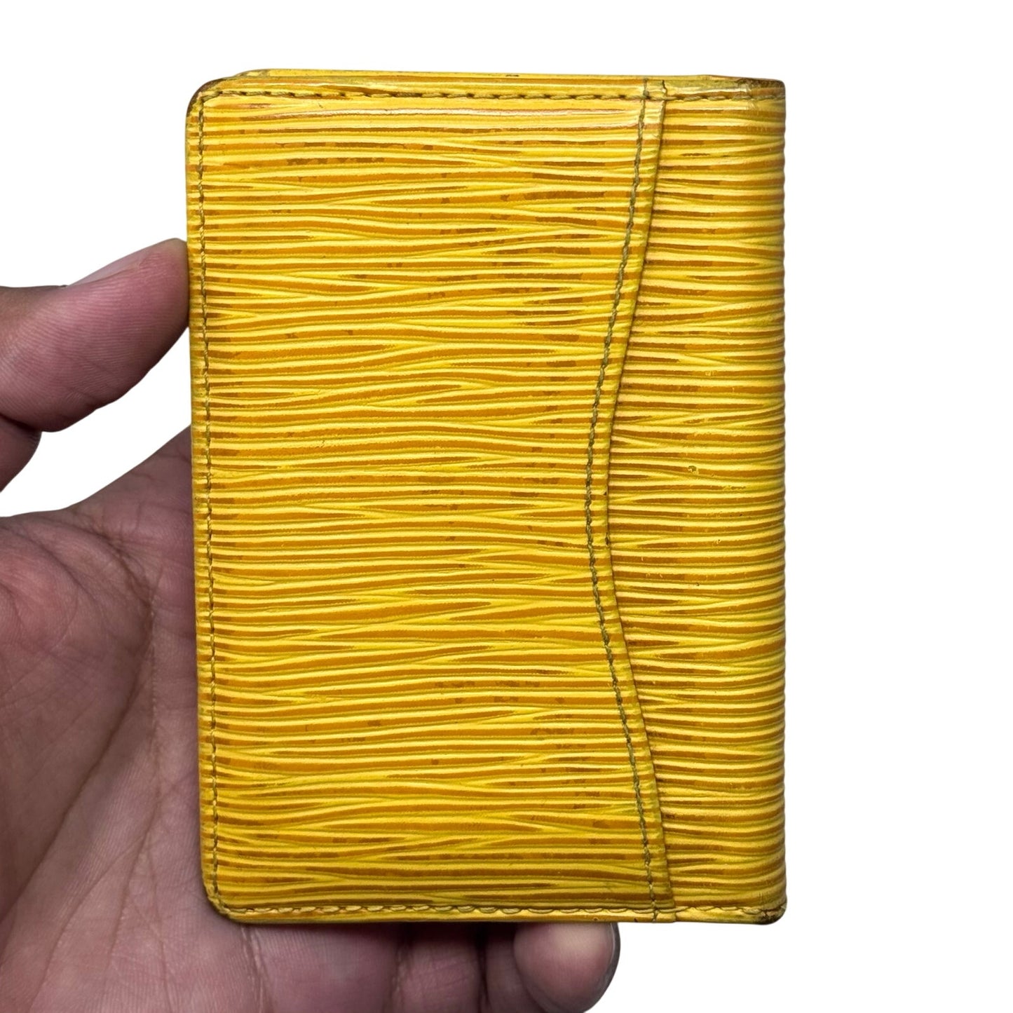 Louis Vuitton Yellow Pocket Organizer