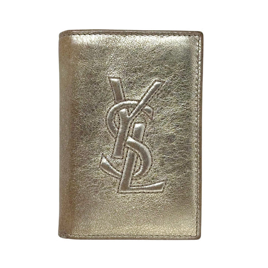 YSL All Black Cardholder Wallet