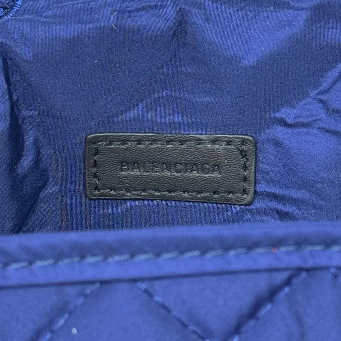 Balenciaga Navy Crossbody Bag