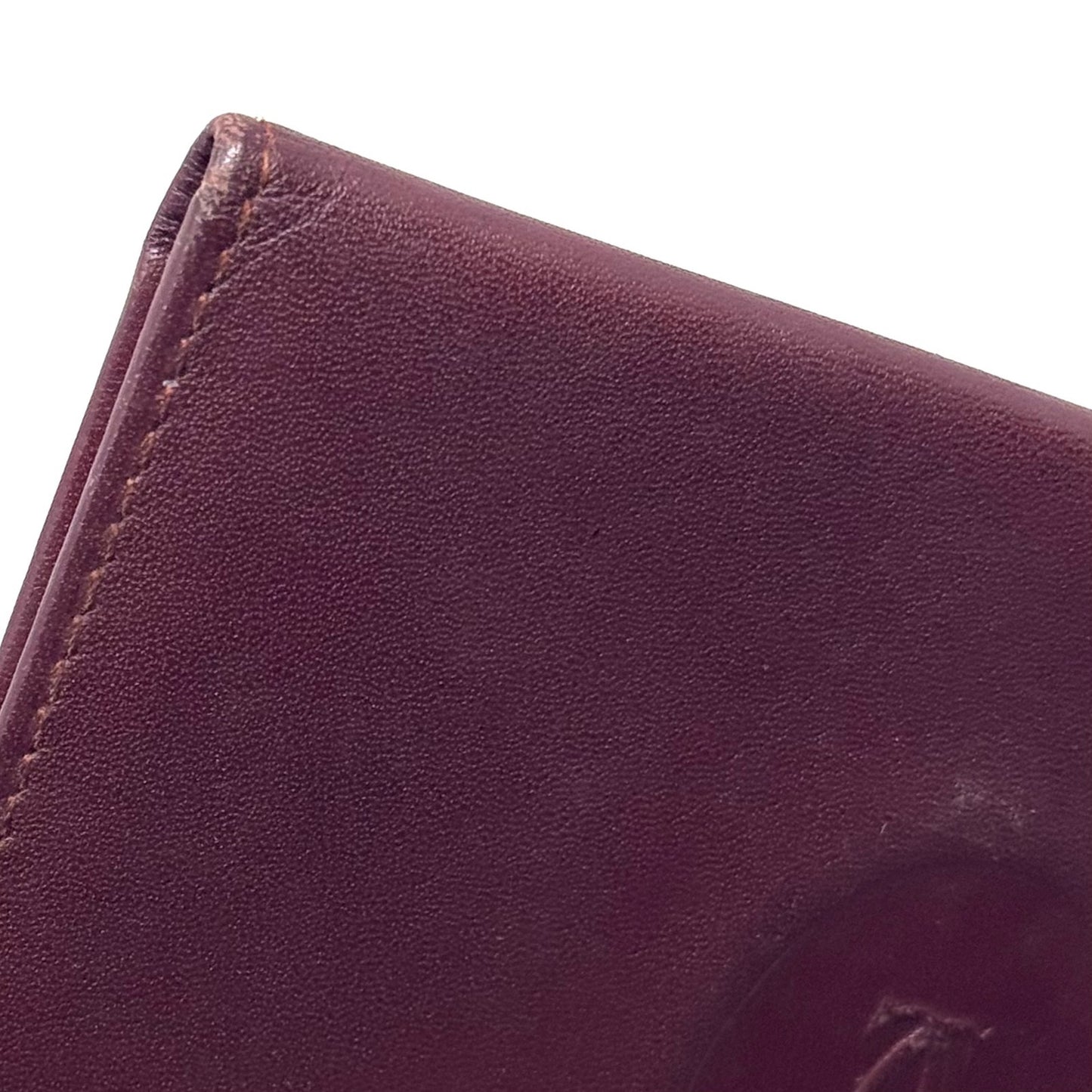 Cartier Dark Red Bifold Wallet