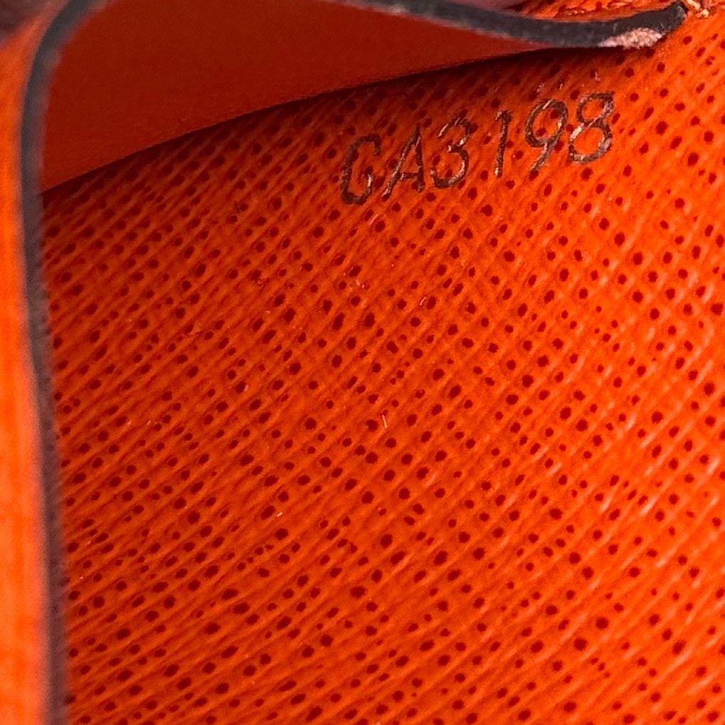 Louis Vuitton Orange Cardholder Wallet