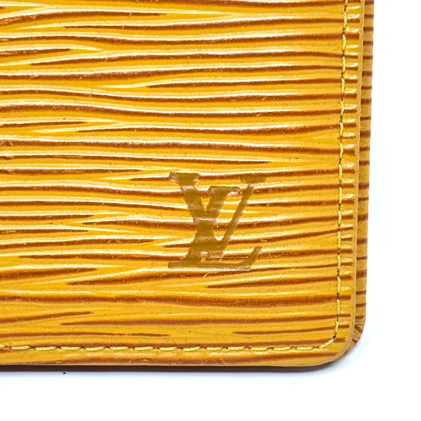 Louis Vuitton Yellow Bifold Wallet