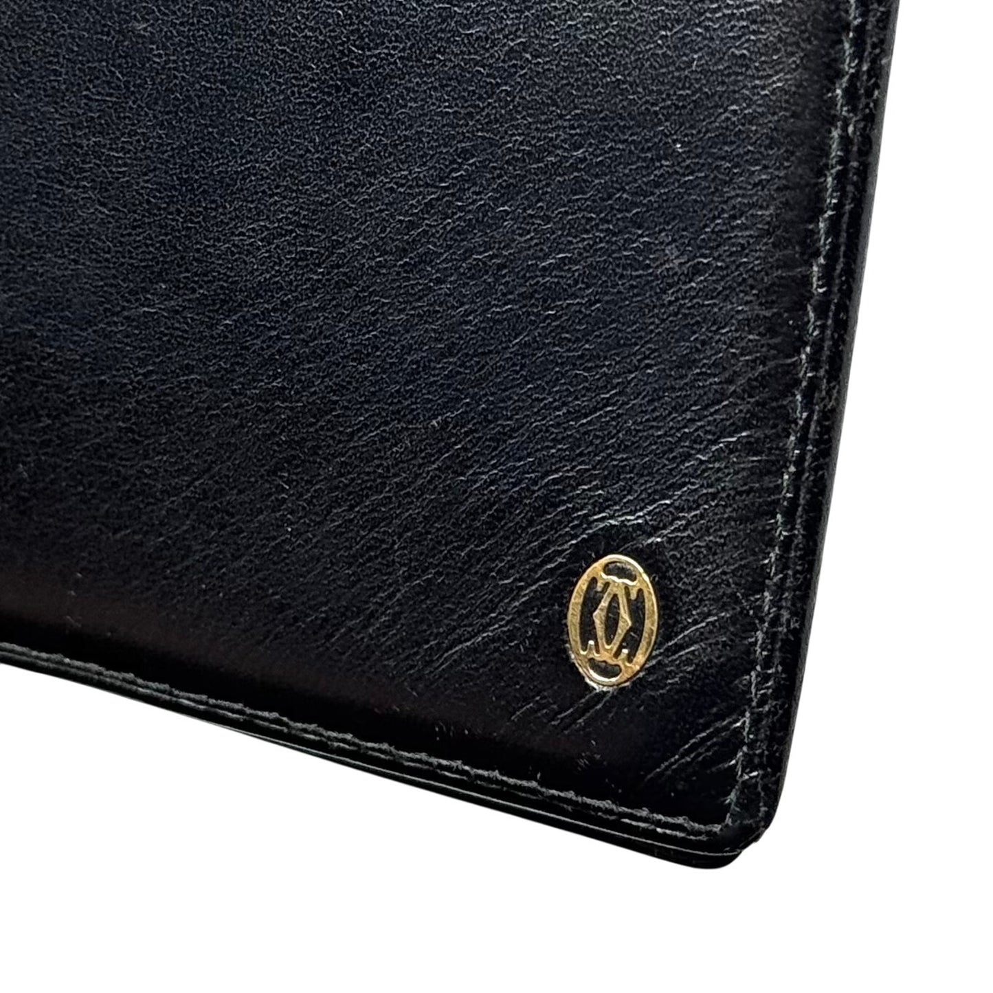 Cartier Black Passport Case