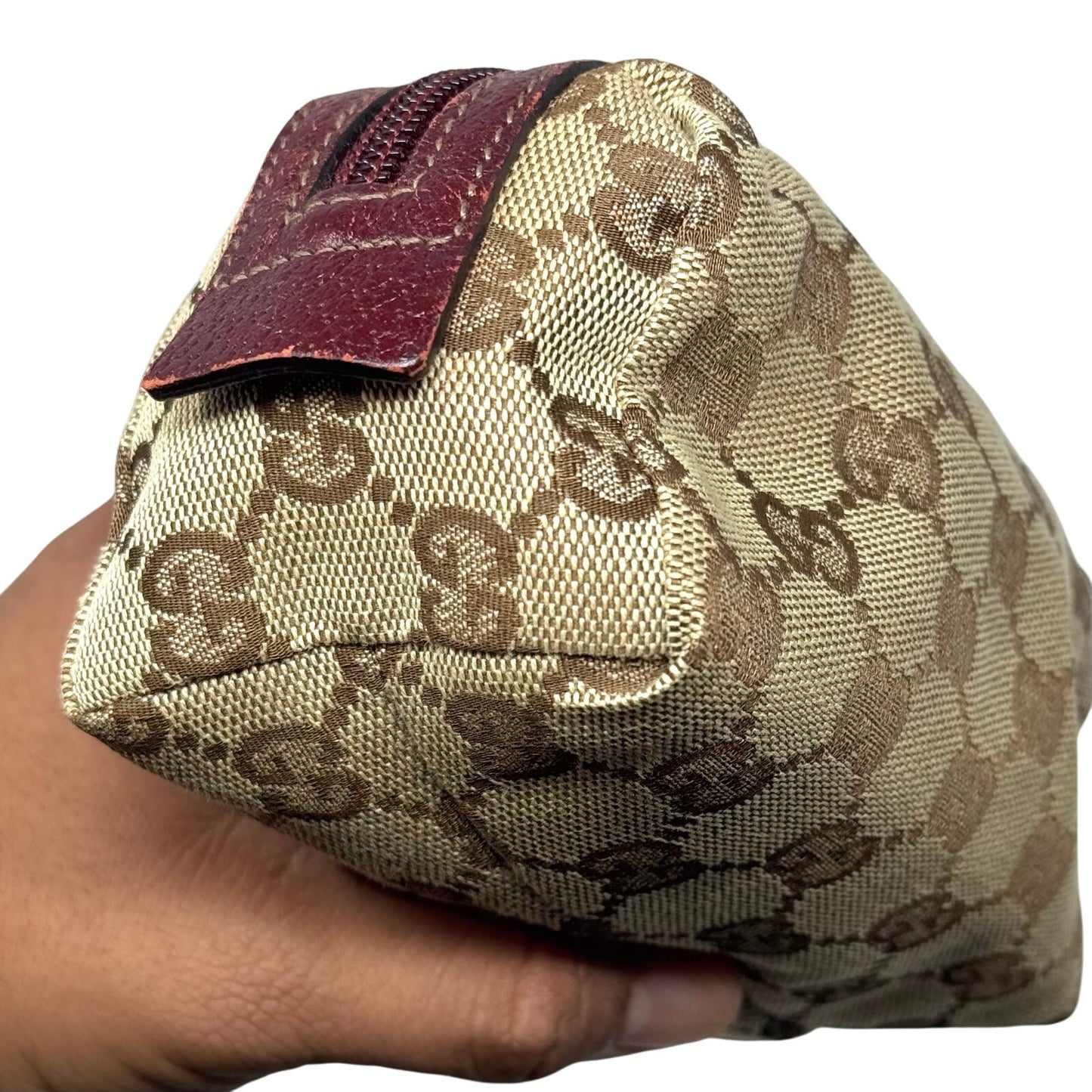 Gucci Canvas Zipper Pouch