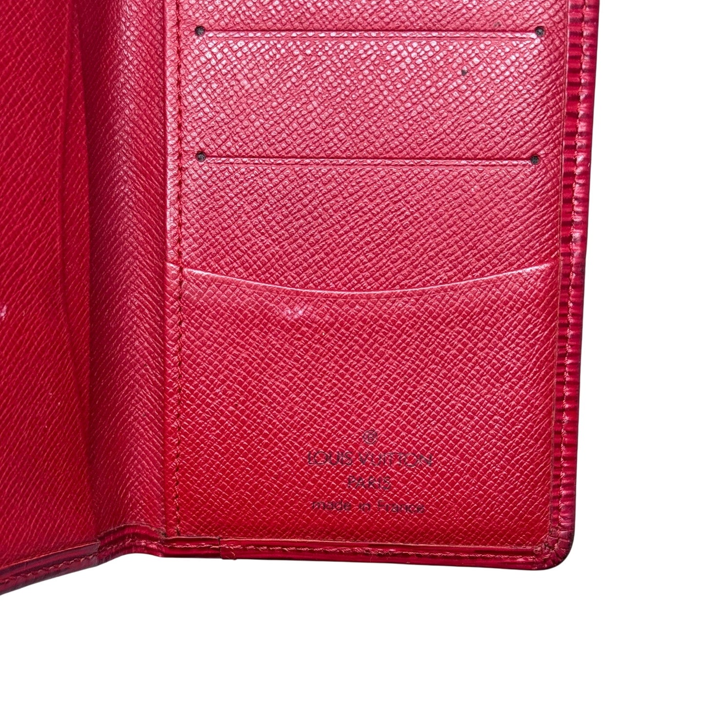 Louis Vuitton Red Pocket Organizer