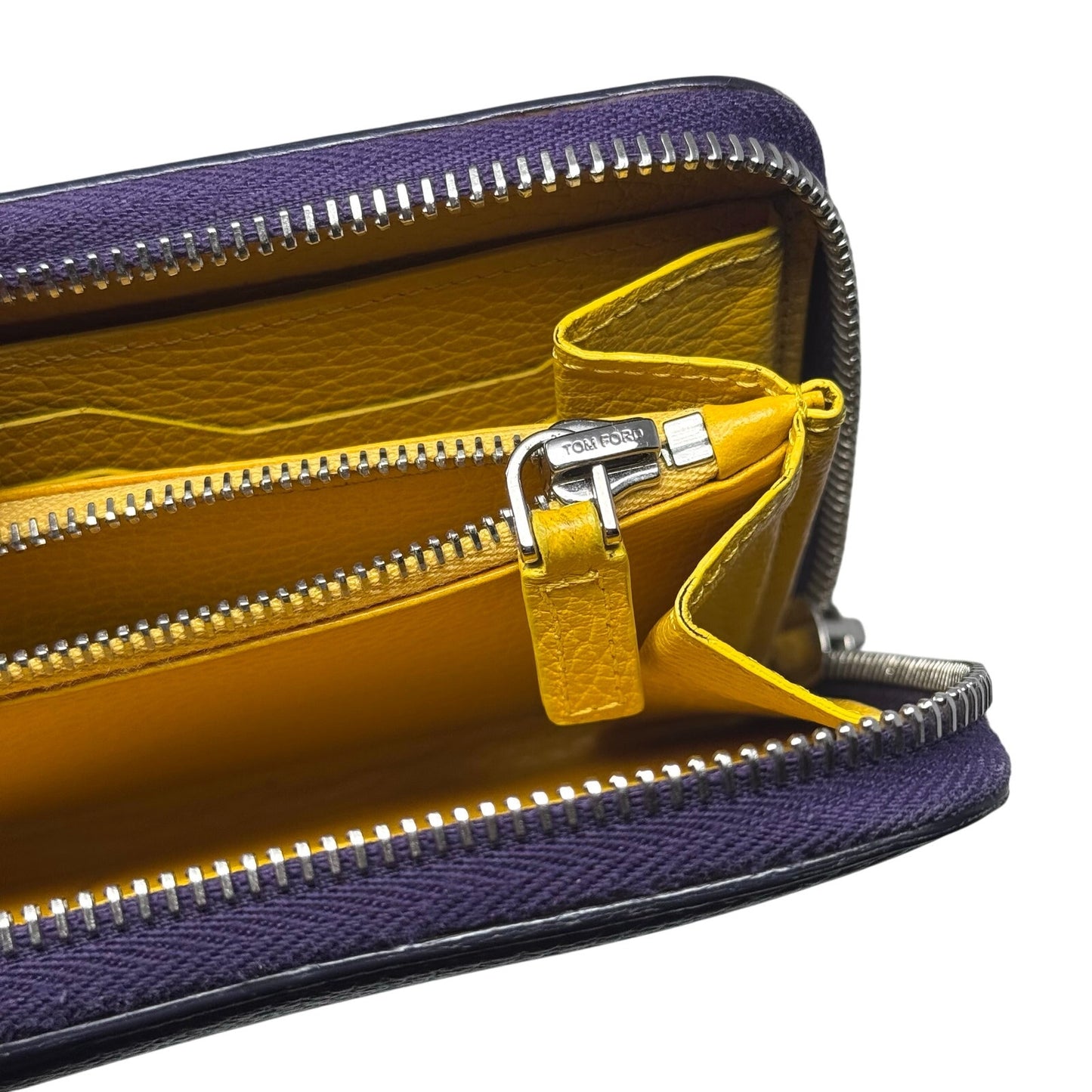 Tom Ford Purple Long Wallet