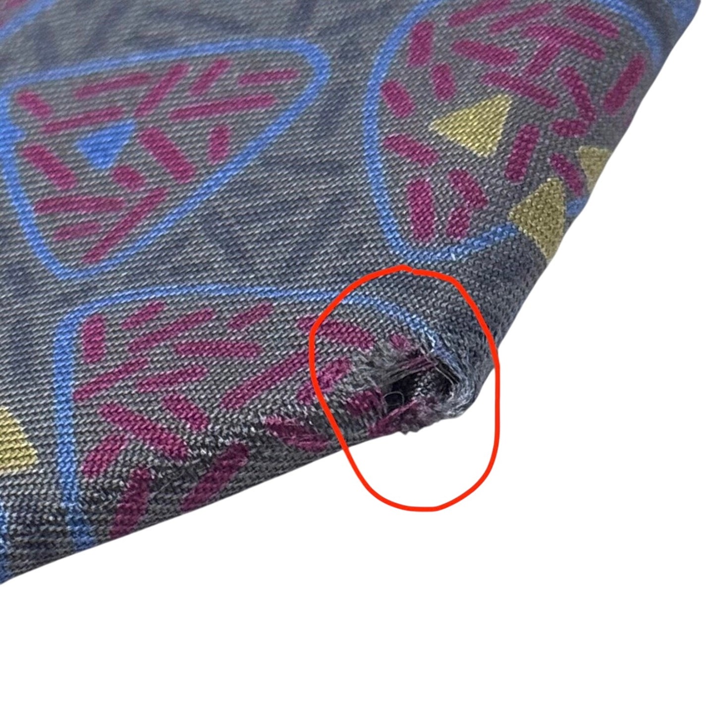 YSL Abstract Pattern Tie