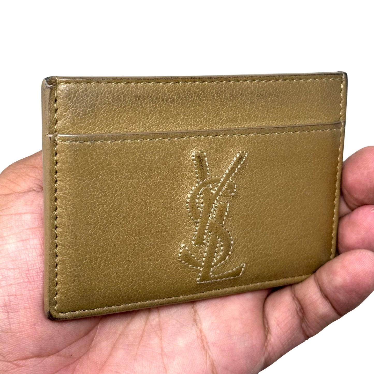 YSL Logo Cardholder Wallet