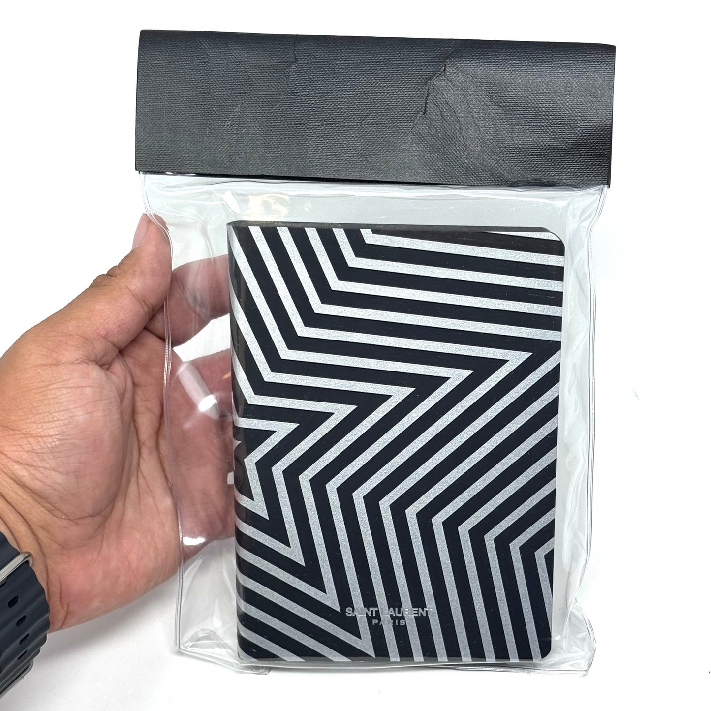 Saint Laurent Star-Patterned Notebook