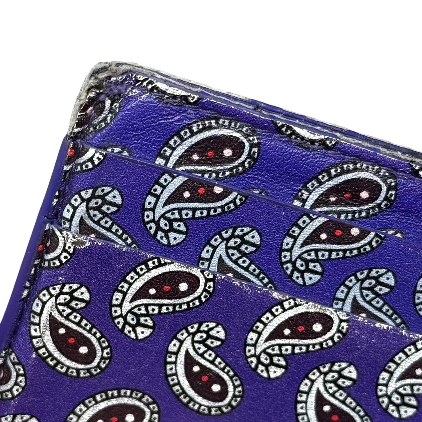 Balenciaga Paisley Cardholder Wallet