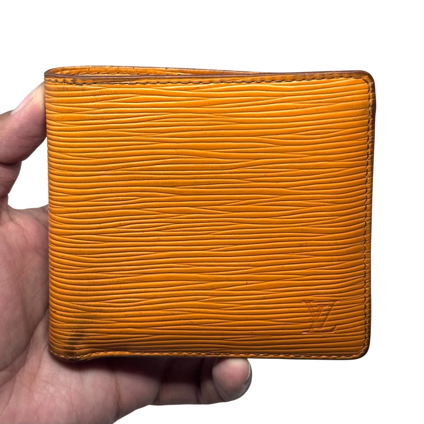 Louis Vuitton Orange Bifold Wallet