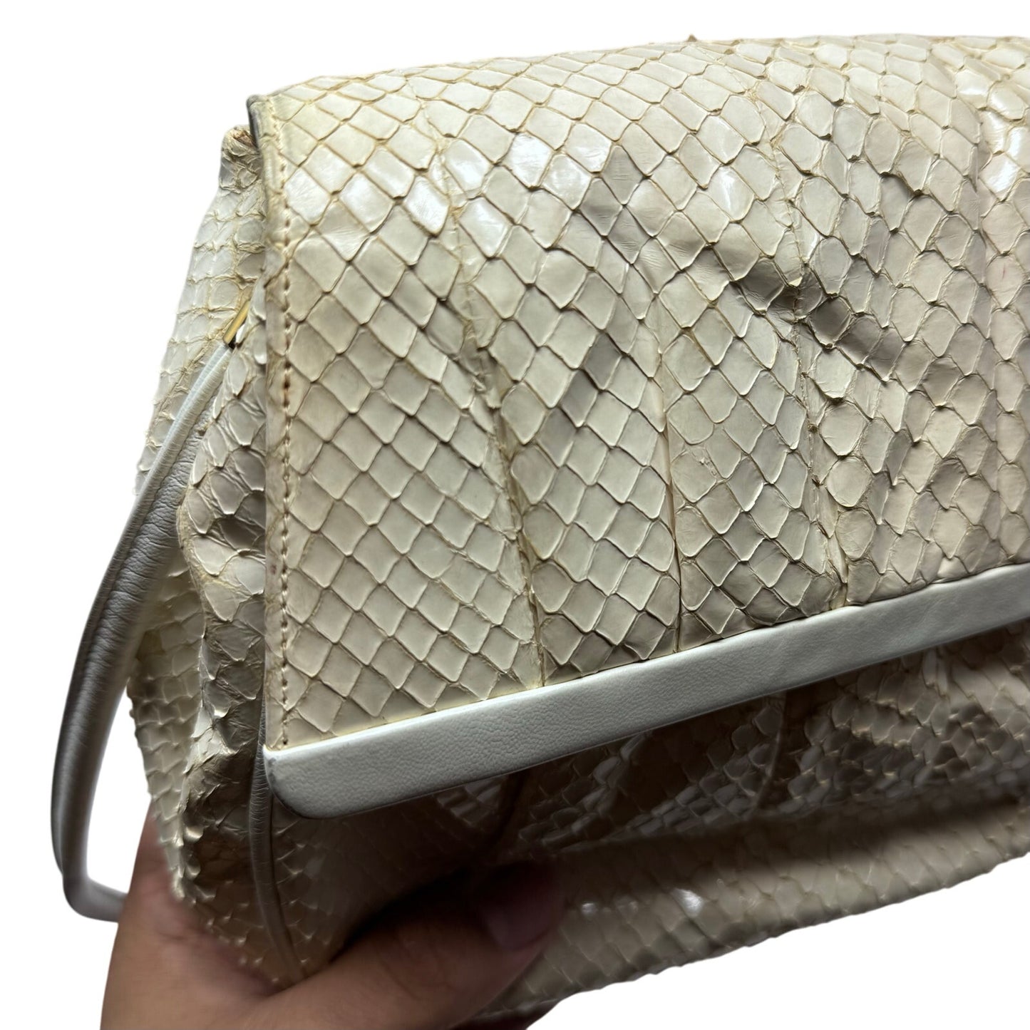 Gucci Vintage Python Purse