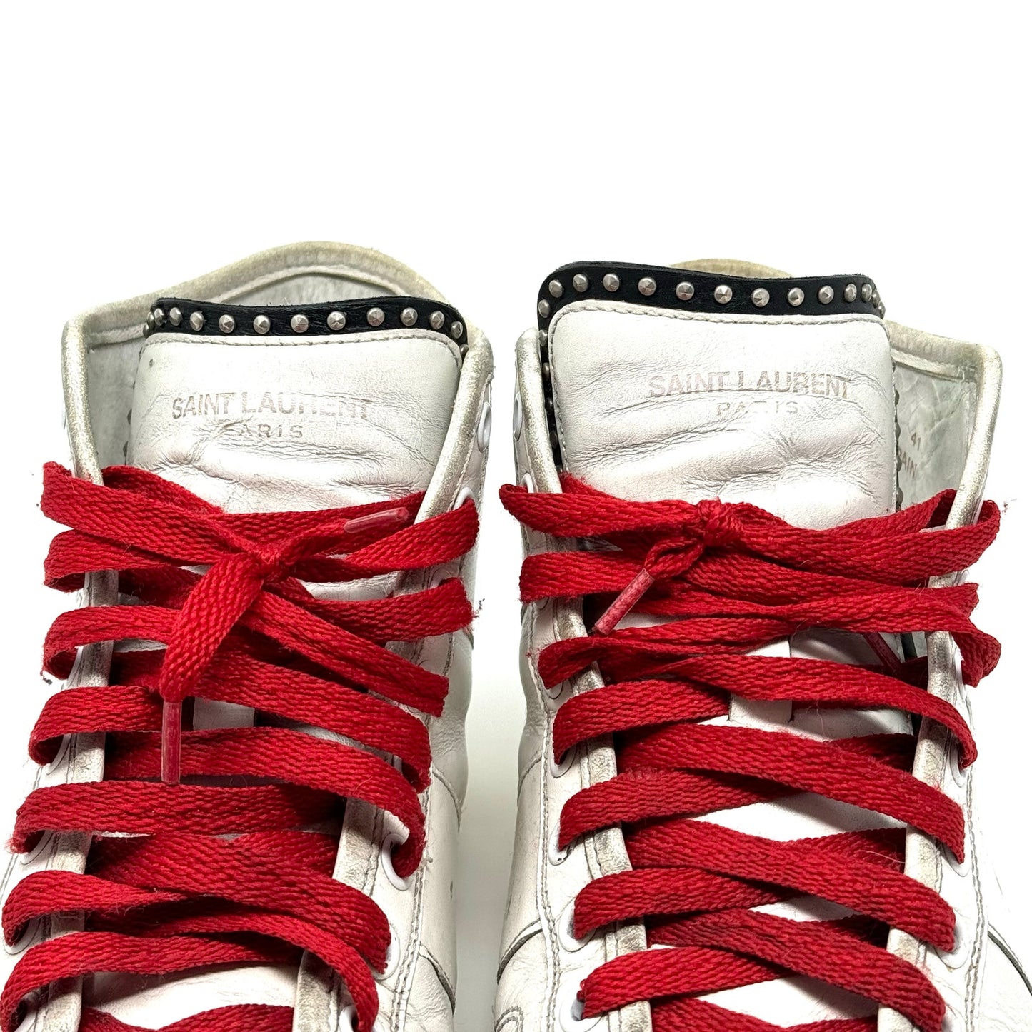 Saint Laurent SL/37M Distressed Sneakers