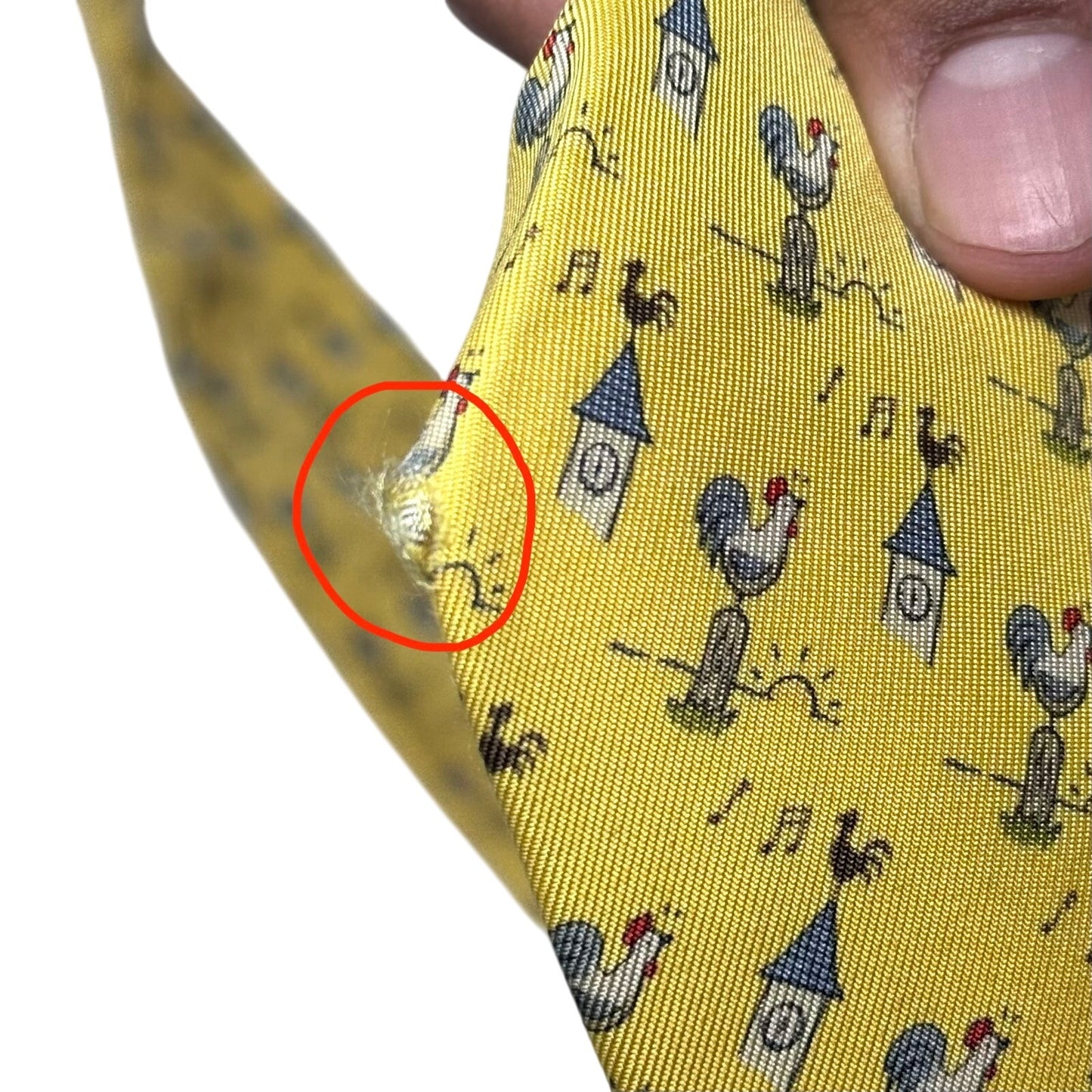 Hermes ‘Rooster’ Tie