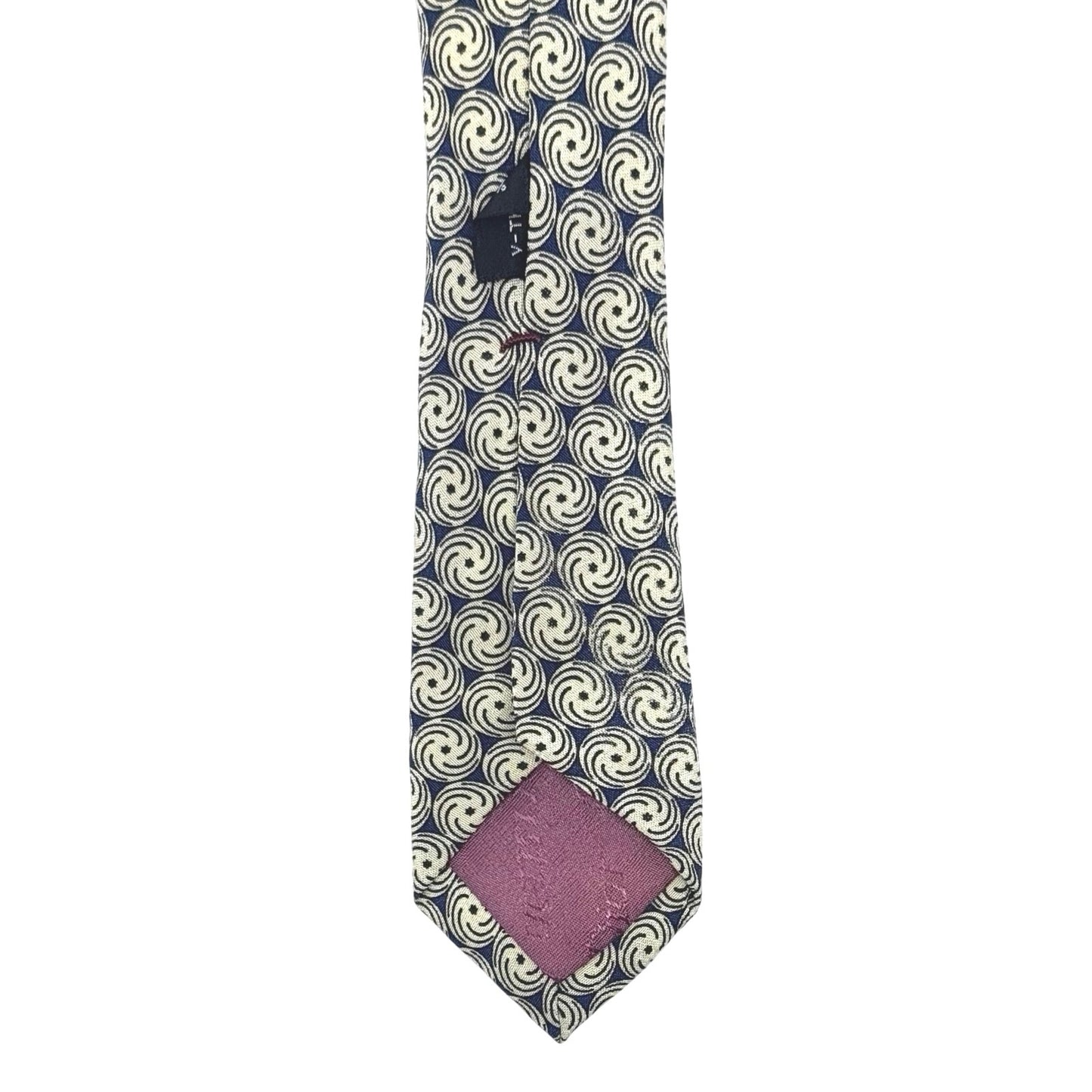Christian Dior Whirlpool Pattern Tie