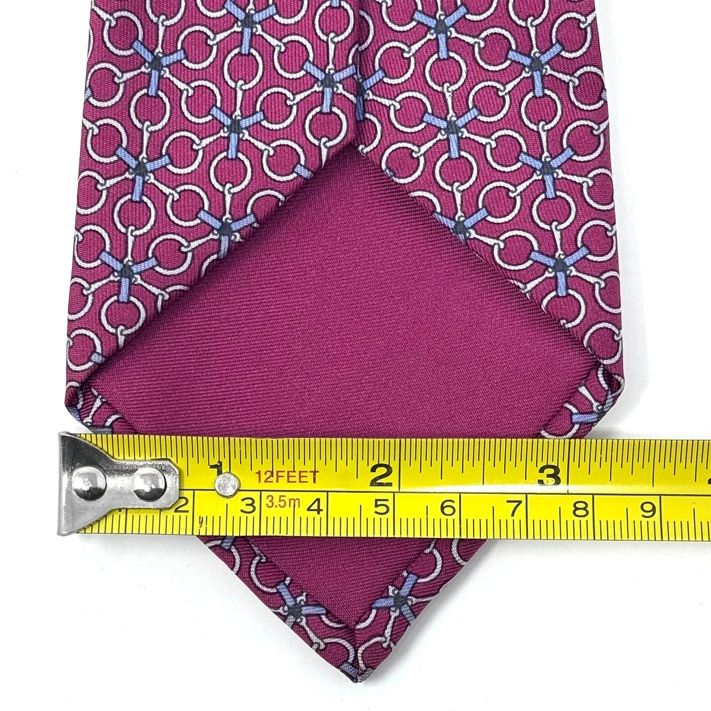 Hermes Abstract Pattern Tie