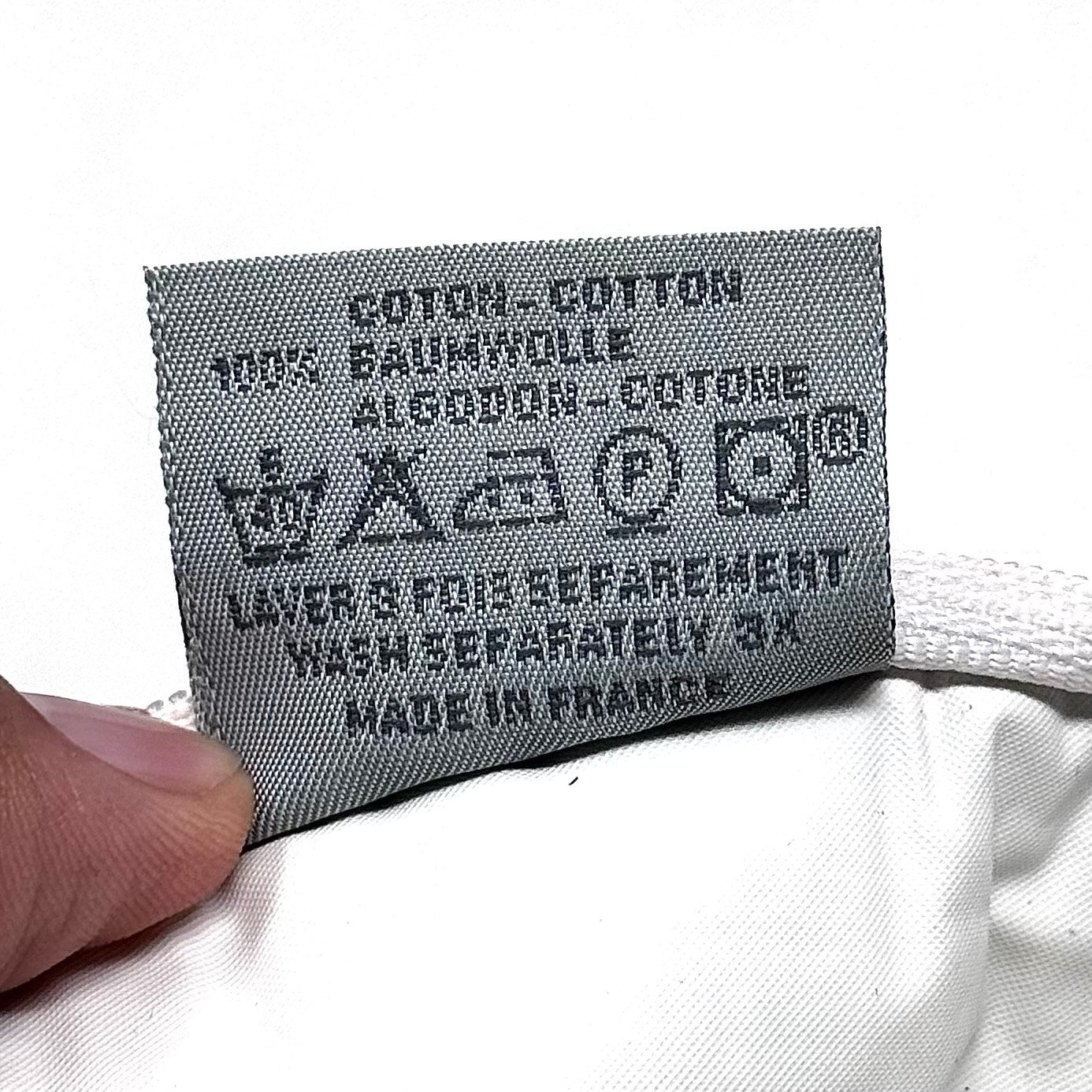 Dior Oblique ‘2’ Terry Cloth Pouch