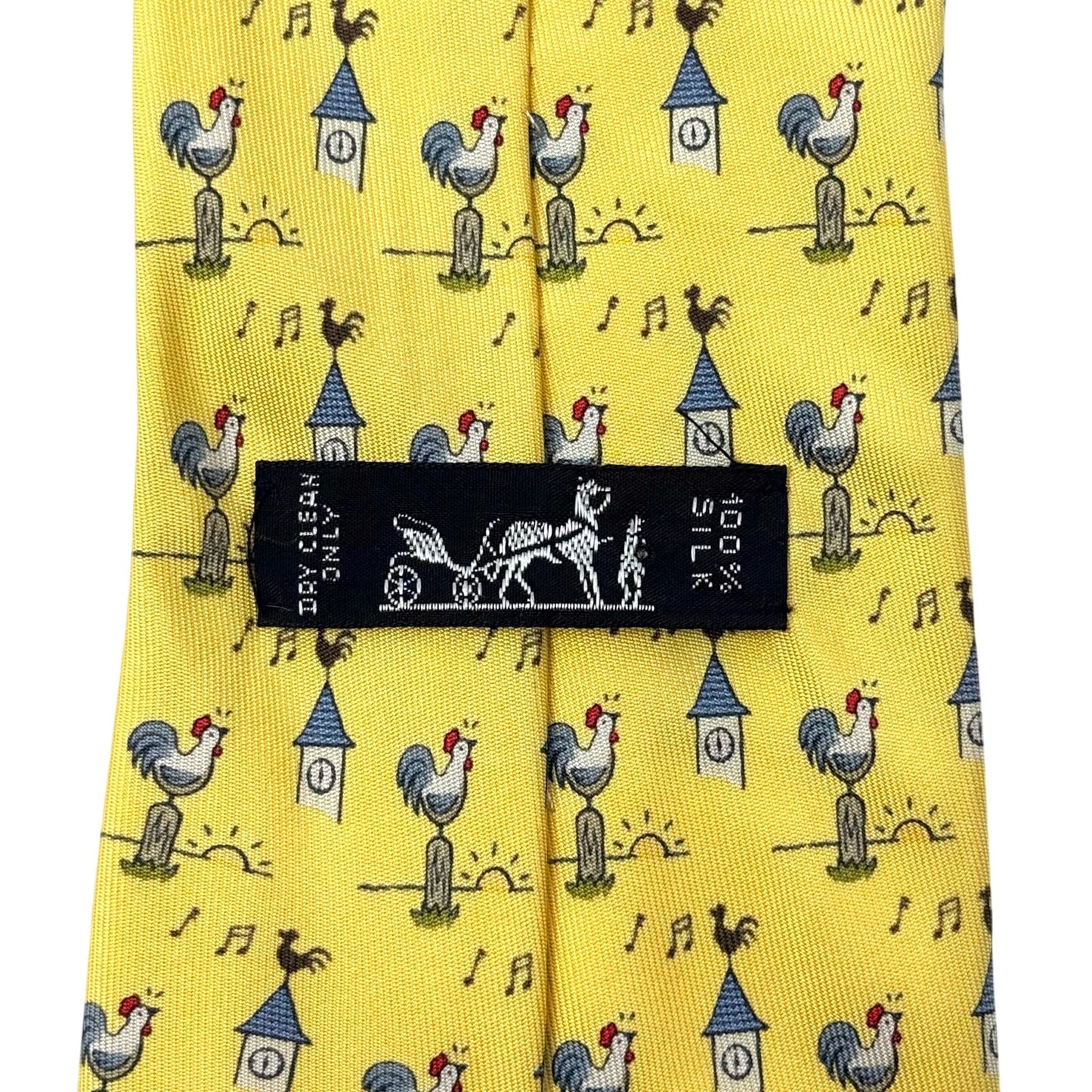 Hermes ‘Rooster’ Tie