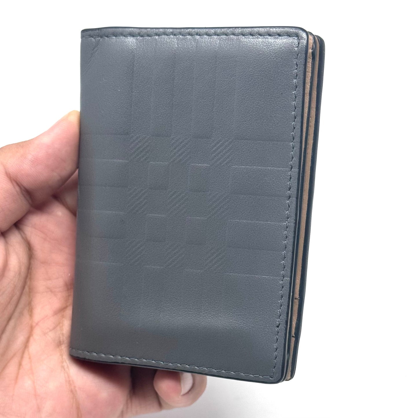 Burberry Dark Gray Nova Wallet