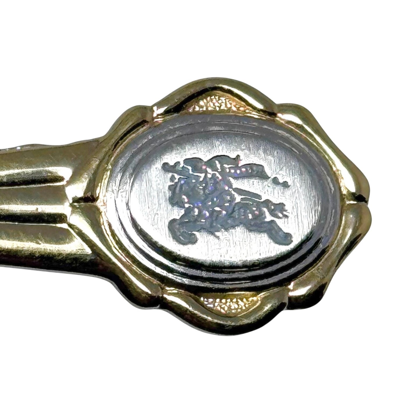 Burberry Two-Tone Tie Clip