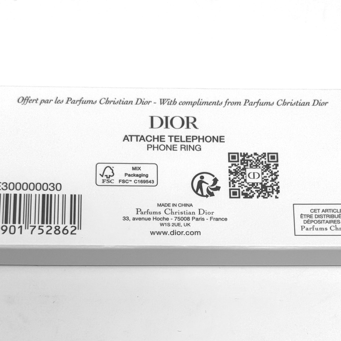 Dior ‘Lip Glow’ Beaded Phone Strap