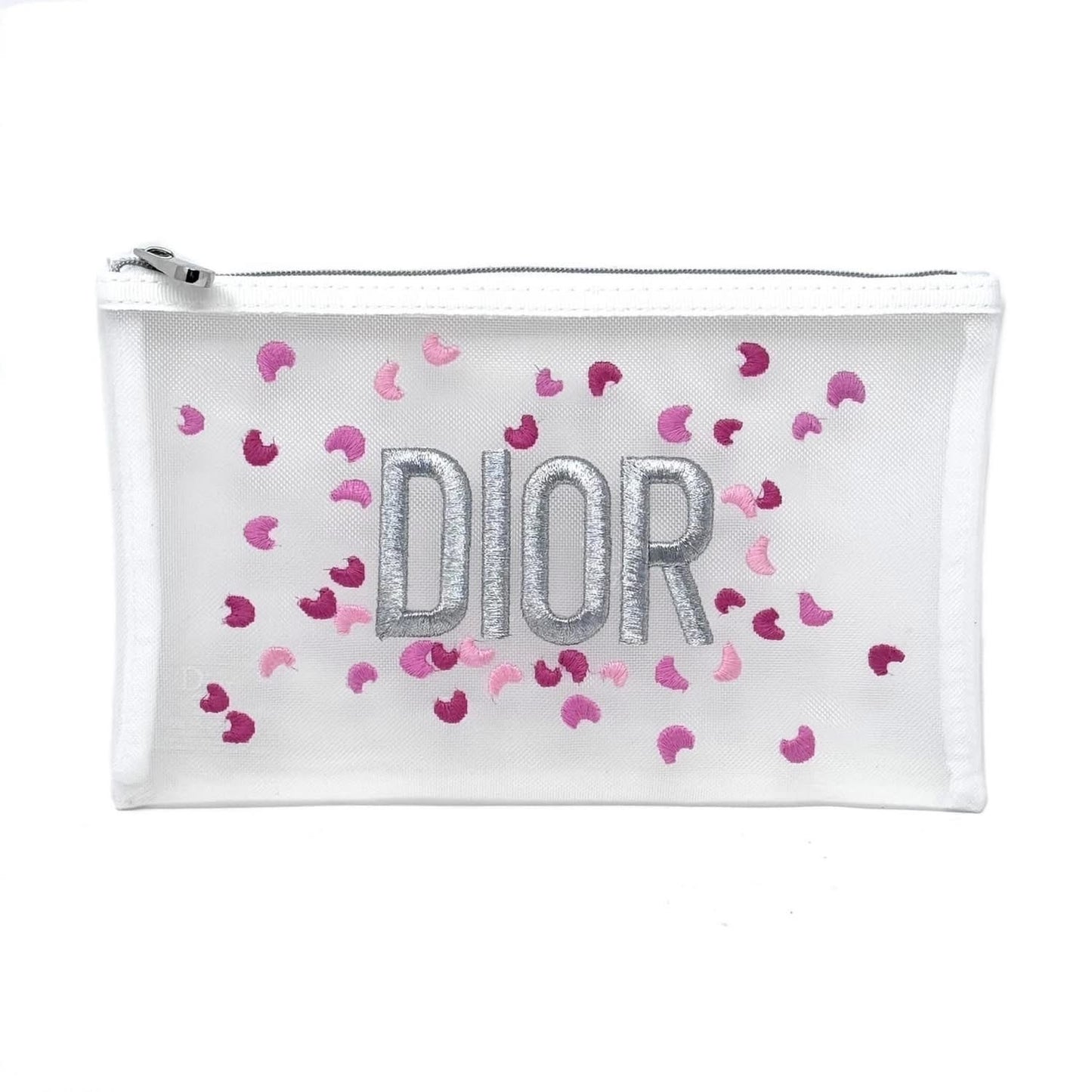 Dior Mesh Zipper Pouch