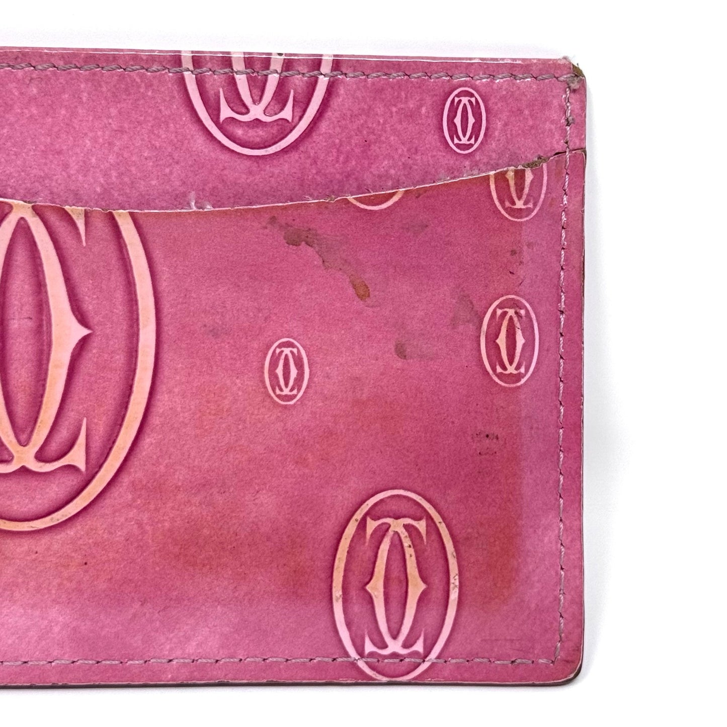 Cartier Pink Cardholder Wallet