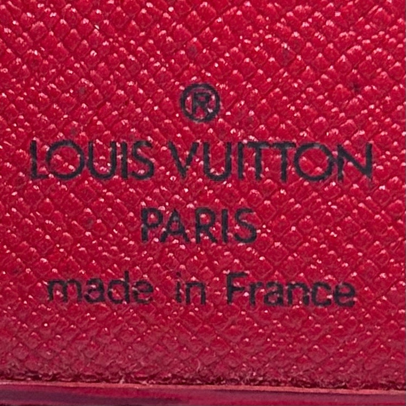 Louis Vuitton Red Bifold Wallet