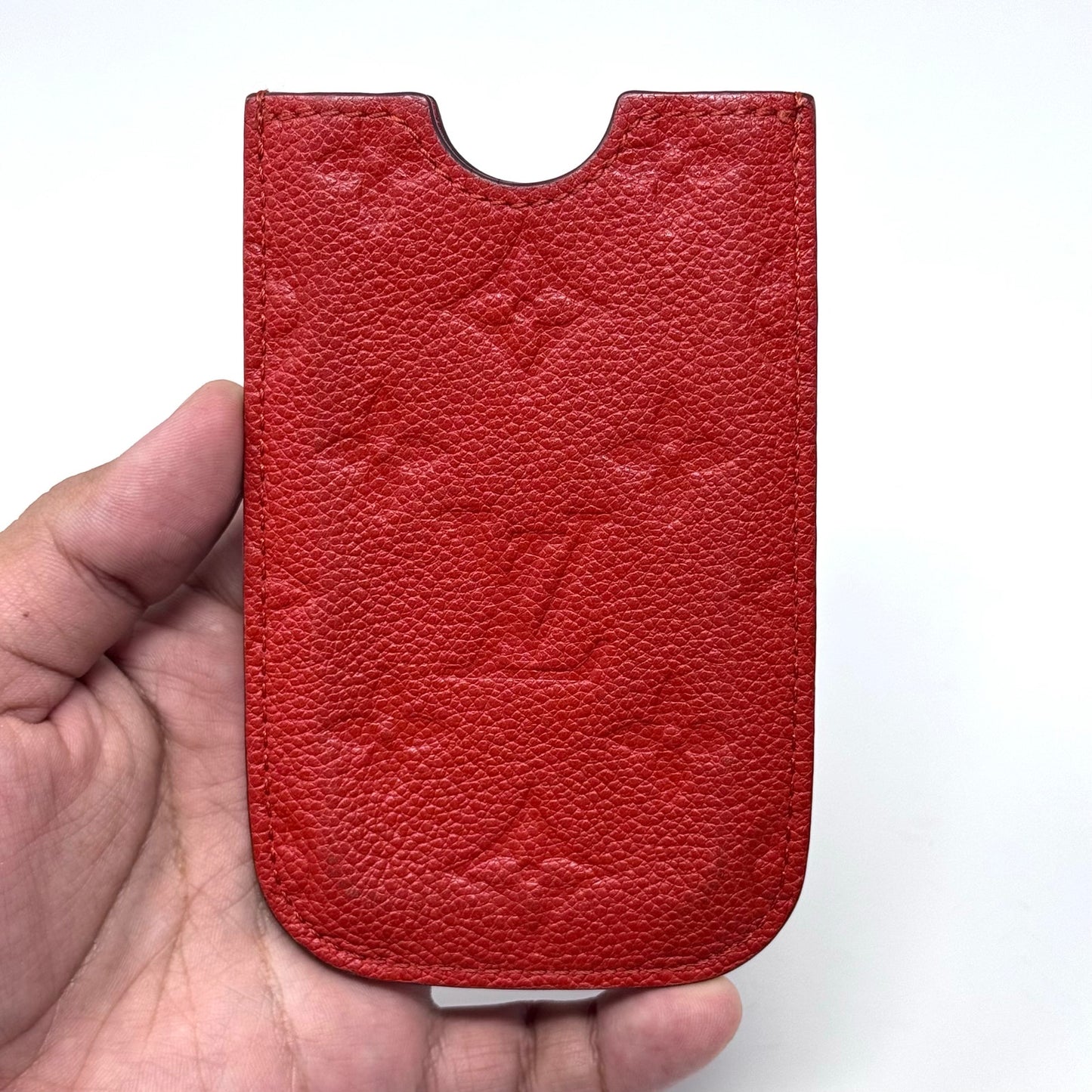 Louis Vuitton Red Sleeve Wallet