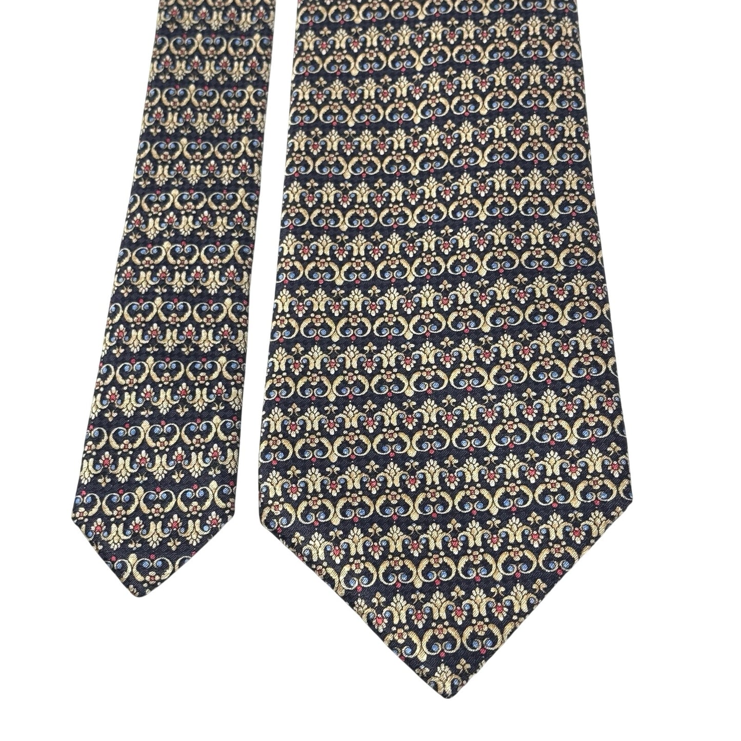 Christian Dior Abstract Pattern Tie