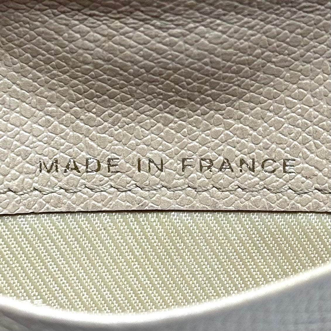 Chanel Beige Bifold Wallet