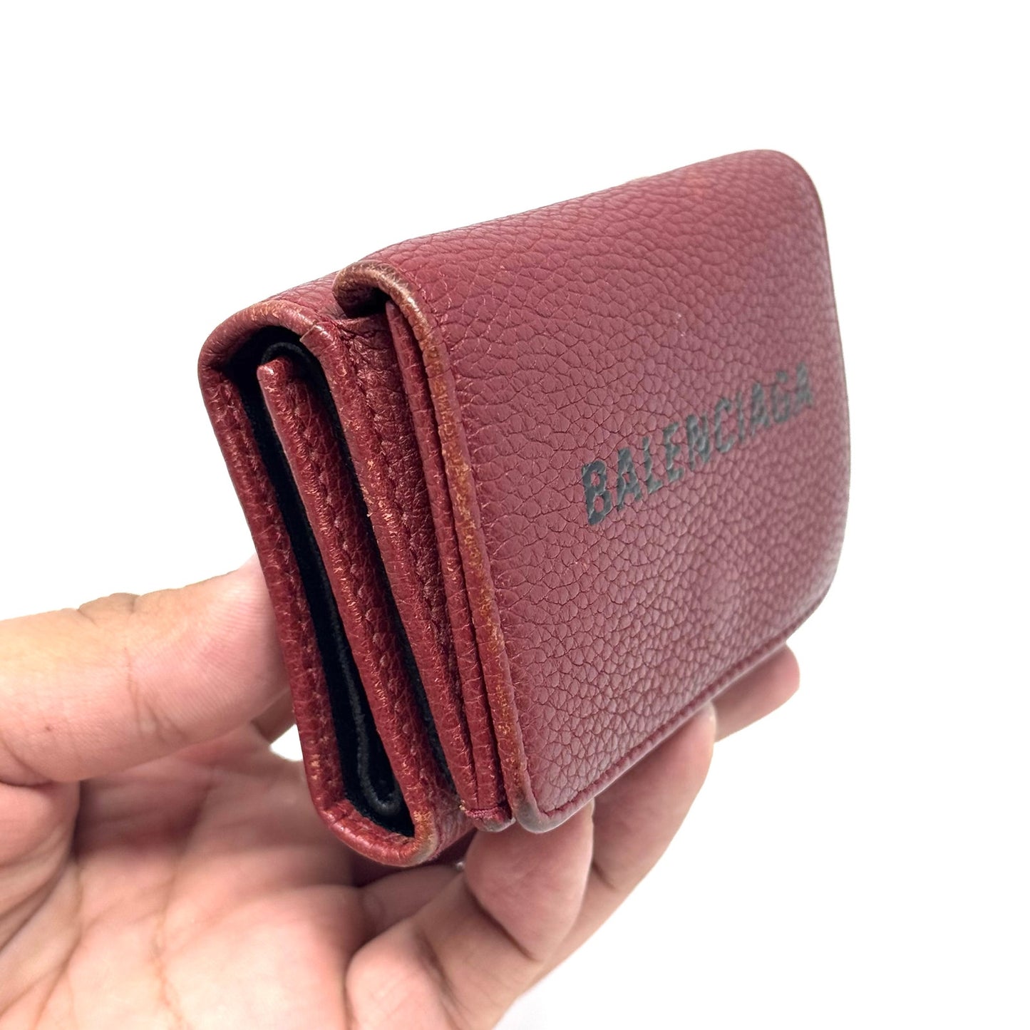 Balenciaga Logo Bifold Wallet
