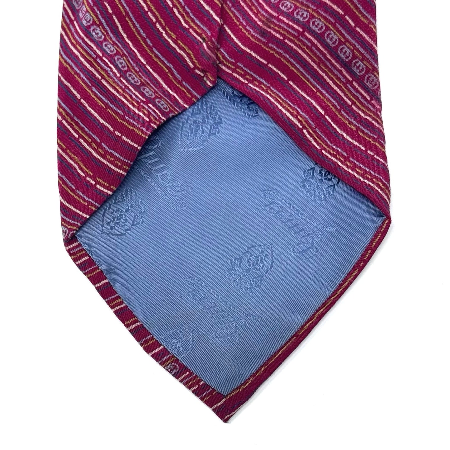 Gucci Vintage ‘GG’ Pattern Tie