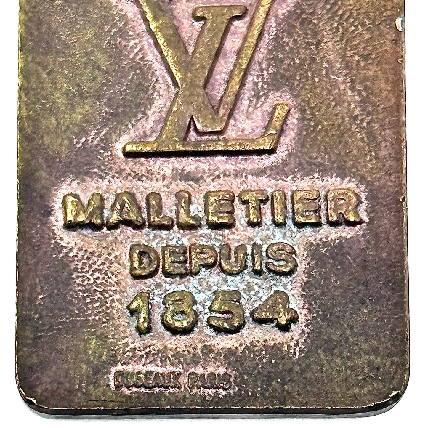 Louis Vuitton ‘Malletier’ Keychain